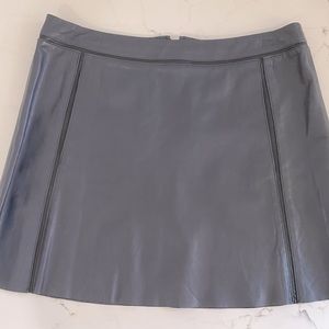 VINCE leather skirt
